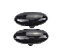 Supkancl 2 pièces clignotant dynamique feu de position latéral séquentiel for Mazda for 3 5 6 BT-50 MPV(Dynamic Smoked Type)