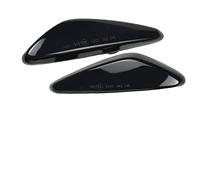 Supkancl 2 pièces clignotants de voiture dynamiques for Mazda 5 CW 6 GH MX-5 ND RX-8 feux position latéraux for Fiat 124 Spider Abarth(Dynamic Smoked Black)