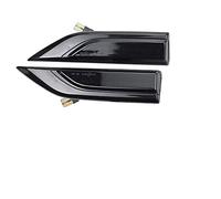 Supkancl 2 pièces indicateur de clignotant dynamique marqueur latéral for Transporter T5 T6 Multivan Caddy lampe séquentielle(Dynamic Smoked Type)