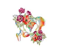 Supkan bstrait Fleur Anatomie organe Organes internes décomposition osseuse Murale Impression Toile Affiche présentation médicale esthétique Pictur(14,30x42cm No Frame)