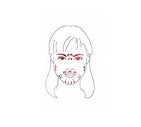 Supkan natomie des Cheveux Art physiologie Affiche et Impression épilation cosmétologue Cadeau Toile Peinture Mur Photo beauté Chambre décor(F,A4 21X30 cm Unframed)