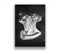 Supkan natomie Humaine Anatomie médicale Science Vintage Affiches Art Toile Impression médecin Clinique Mur décor Photos Peinture(6,A4 21x30cm NO Frame)