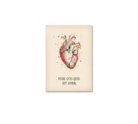 Supkan natomie Squelette Mur Art Peinture Clinique médicale Image d'orgue Affiches Vintage et imprimés Affiche éducative corporelle(B,13x18cm No Frame)