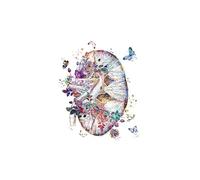 Supkan quarelle Floral Anatomie Affiches Et Impression Physiologie Seringue Stéthoscope Coeur Poumon Mur Art Toile Peinture Intérieur Chambre Décor(G,A4 21X30cm No Framed)