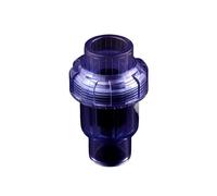 Supkancl Clapet Anti-Retour à Douille en PVC 20 à 63 mm, 1 pièce, raccord Union en PVC for Aquarium, Tuyau d'eau Industriel, clapet Anti-Retour(Inner Dia 32mm)