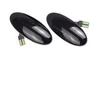 Supkan lignotant ambre dynamique clignotant latéral feu de garde-boue for Qashqai x-trail Micra Juke March Dualis Note(Dynamic Smoked Type)