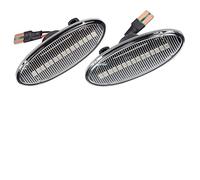 Supkan lignotant ambre dynamique clignotant latéral feu de garde-boue for Qashqai x-trail Micra Juke March Dualis Note(Dynamic Crystal Type)