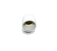 Supkancl Connecteur coudé à 90 degrés en PVC Blanc, 2/5/8 pièces, 20 à 50 mm, for Filtre de vidange de réservoir d'aquarium de Piscine(40mm,8Pcs)