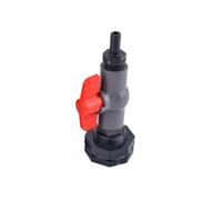 Supkancl Connecteur de réservoir d'eau 1/2'' 3/4'', 1 pièce, raccord de vanne de vidange d'eau d'entrée d'aquarium, Tuyau d'aquarium(G1I2-16mm)