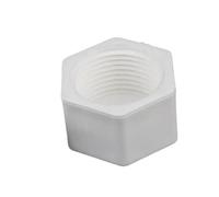 Supkancl Connecteur d'extrémité de Filetage Femelle en Plastique 1/2'' 3/4'' 1'' for Tuyau de plomberie, raccords d'étanchéité for Tube en PVC(1/2")