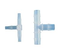 Supkancl Connecteur en T de diamètre extérieur 1,6 à 15,8 mm, 50/100/200 pièces, Adaptateur for Tuyau d'arrosage de Jardin, Pompe à air, Joint de Tuyau(1.6mm,100pcs)