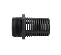 Supkancl Connecteurs de Filtre à Filetage mâle 1/2" à 2" en Plastique for Aquarium, 1/2/5/10 pièces, Adaptateur de Tuyau en PVC(1.5inch,1Pc)