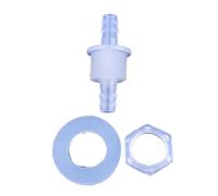 Supkancl Connecteurs directs G3/8" vers 2,4 à 9,5 mm avec écrou Hexagonal, Joint en Silicone for réservoir, Pompe à air, Tuyau, 5/20/50/200 pièces(9.5-G3I8-9.5 Gasket,50 Pieces)