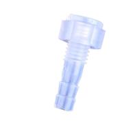 Supkancl Connecteurs directs PP M5 à M16, 5/20/50/200 pièces, Demi-Carte traversante, Joint Droit for Tuyau d'aquarium(M16-12mm with Nut,200 Pieces)