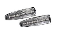 Supkan ynamique Fender Side Marker Clignotants Jaune 8351A001 for Mistubish Lancer Evolution X Outlander Sport Mirage(Dynamic Crystal Type)