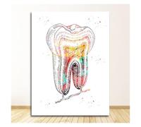 Supkan ucation médicale Bureau Photo Affiches Toile Peinture Anatomie Humaine système Musculaire Mur Art Imprimer Figure décor à la Maison(1,A4 21x30cm No Frame)