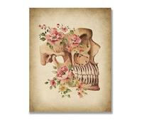 Supkancl Impression HD Vintage Anatomie Humaine système Dentaire Affiche Art médical Toile Peinture Mur Photo Clinique Salle de Traitement décor(Picture G,15x20cm No Frame)