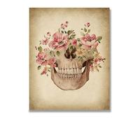 Supkancl Impression HD Vintage Anatomie Humaine système Dentaire Affiche Art médical Toile Peinture Mur Photo Clinique Salle de Traitement décor(Picture F,30x42cm No Frame)