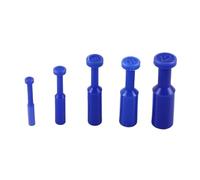 Supkancl Lot de 10 Bouchons d'obturation pneumatiques en Nylon Bleu for Tuyau d'air comprimé, 4/6/8/10/12 mm(6mm)