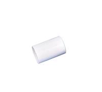 Supkancl Lot de 2 raccords Droits en PVC Blanc for Tuyau d'alimentation en Eau d'irrigation de Jardin, Filetage mâle/Femelle 1/2" ~ 1,5" vers 20/25/32/40/50 mm(Style D,32mm)