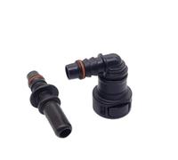 Supkancl Lot de 2 raccords Rapides for Tuyau de Carburant, diamètre intérieur 11,8 mm, ID10, for carburateur
