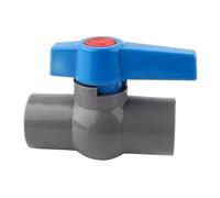 Supkancl Lot de 3 vannes à Boisseau sphérique en PVC, diamètres intérieurs 20/25/32/40/50/63 mm, raccords Rapides for tuyaux d'évacuation d'eau(Inner dia 40mm,1pc)