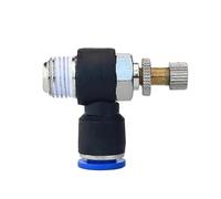 Supkancl Lot de 30 connecteurs Rapides for régulateur de Pression, Papillon des gaz, compresseur, raccord pneumatique(SL6-01 30PCS)