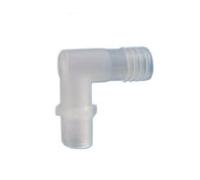 Supkancl Lot de 5 raccords coudés en Plastique for tuyaux d'aquarium (Filetage 1/8", 1/4", 3/8"), Filetage 3,9 mm-11,1 mm(9.5mm-G1l4)