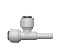 Supkancl Lot de 50 raccords Rapides 1/4" (Type T) for Eau osmosée, Tuyau Pom 6,35 mm, raccord Rapide 3 Voies, pièces de Filtre à Eau(1)