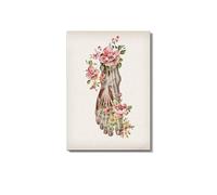 Supkancl Muscle squelettique Anatomie Art Toile Peinture Floral Pied os médical Affiche Impression éducation hôpital Photo Moderne décoration(Picture A,A4 21x30cm Unframed)