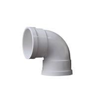 Supkancl Raccord coudé à 90 degrés for Tuyau de Drainage en PVC, avec ou sans Orifice d'inspection, 50, 75, 110, 160, 200, 250 mm(No Inspection Port,ID 110mm)