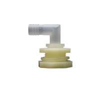 Supkancl Raccord coudé for Tuyau d'arrosage de Jardin, Adaptateur à 90 degrés, 1/2" 3/4" vers 6/8/10/12/14/16/19/20 mm(J)