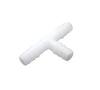 Supkancl Raccord de Tuyau cannelé en Plastique, 1 pièce, 4 mm, 6 mm, 8 mm, 10 mm, 12 mm, 16 mm, 3 Voies, en Forme de T(16mm Hose ID)