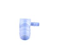 Supkancl Raccord de Tuyau coudé réducteur en PP, 5/20/50/200 pièces, raccord de Tuyau d'eau de 12 à 18 mm, Type L for Aquarium(14mmx6mm,50 Pieces)