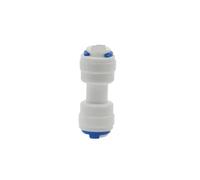 Supkancl Raccord de Tuyau d'eau RO, coude Droit, Croix en T, raccord Rapide en Plastique, connecteur d'osmose Inverse, 1 pièce(PU 1I4-3I8)