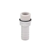 Supkancl Raccord de Tuyau fileté mâle 1/2" 3/4" vers connecteur Pom 8/10/12/14/16/19/25 mm, 5/10/20 pièces(3I4 inch -12mm,20pcs)