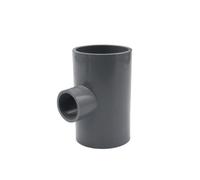 Supkancl Raccord en T de réduction for Tuyau d'eau en PVC, 1 pièce, 20, 25, 32, 40, 50, 63, 75, 90, 110, Gris(25 x 20)
