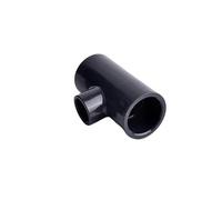 Supkancl Raccord en T réducteur for Tuyau en PVC, diamètre intérieur 25 à 50 mm, 1/5 pièces, for Cadre hydroponique, Aquarium, raccord en T à 3 Voies(Inner Dia 50-25mm,5pcs)