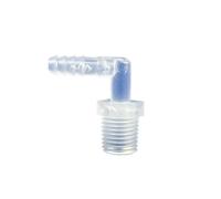 Supkancl Raccords coudés en Plastique for tuyaux Flexibles 1/8", 1/4", 3/8"(1l8 x 7.9mm)