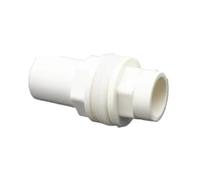 Supkancl Raccords de tuyaux en PVC épais de 20/25/32/40/50 mm, 1 pièce, for Drainage d'aquarium, Irrigation de Jardin, pièces de Drainage(White,ID 25mm)