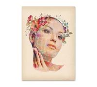 Supkancl Rétro Chirurgie Cosmétique Beauté Maquillage Médical Nordique Affiches Et Gravures Mur Art Toile Peinture Photos for Clinique Décor(B,15X20 cm Unframed)