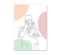 Supkancl Santé bucco-Dentaire Dentiste Chirurgie Outils Mur Art Toile Peinture Affiches et Impressions Photos murales for médecin Bureau Clinique décor(I,30X40 cm Unframed)