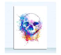 Supkancl Toile Peinture Nordique Affiches Et Gravures Mur Photos Médecins Bureau Décor Coloré Anatomie Cerveau Coeur Rein Sein Art(3,15x20cm No Frame)