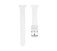 SUPKOUMKBG Compatible for Samsung Galaxy Watch 7/FE/6/5/5 Pro/4 Classic/Active 2 20 mm 22 mm compatible for Huawei Watch GT 4-3(White 08,Galaxy watch 3 41mm)
