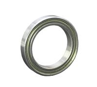 SUPKOUMKBG Roulements à billes en caoutchouc blindés en métal à paroi mince 6804ZZ 20x32x7mm(2Pcs)