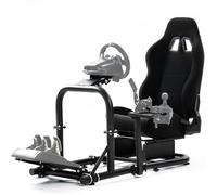 Supllueer Support de volant pour simulateur de course, avec siège de course compatible avec Logitech G25 G27 G29 G920 G923 Thrustmaster T300 T150 Fanatec, support de volant sans pédales de roue