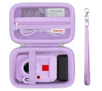 Supmay étui de Protection Dur pour Kodak PIXPRO WPZ2 Robuste imperméable aux Chocs imperméable à la poussière caméra numérique, étui de Voyage avec Poche en Maille Convient à la Batterie, Violet