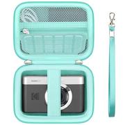 Supmay Etui de Voyage pour Kodak Pixpro C1 - Appareil Photo Numérique Ultra-Compact, Point and Shoot Porte-Bagage Portable pour Appareil Photo numérique avec Sac en Maille pour câble de Charge, Vert