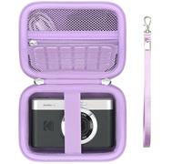 Supmay Etui de voyage pour KODAK Pixpro C1 - Appareil Photo Numérique Ultra-Compact, Point and Shoot Porte-bagage portable pour appareil photo numérique avec sac en maille pour câble de charge, Violet
