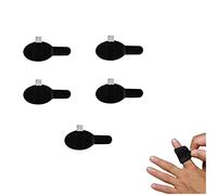 SUpoetry 5 pièces Attelle de Doigt, Stabilisateur de Doigt, Attelle de Doigt, Orthèse D'articulation des Doigts, Pour l'immobilisation des Doigts pour Soulager la Douleur